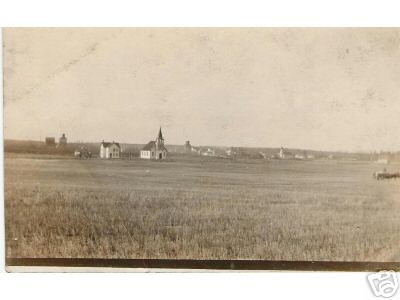 Perry, OK 1908 church, houses.jpg