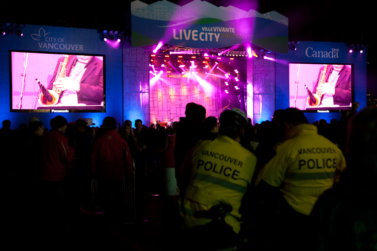 I am sure the officers enjoy the music too