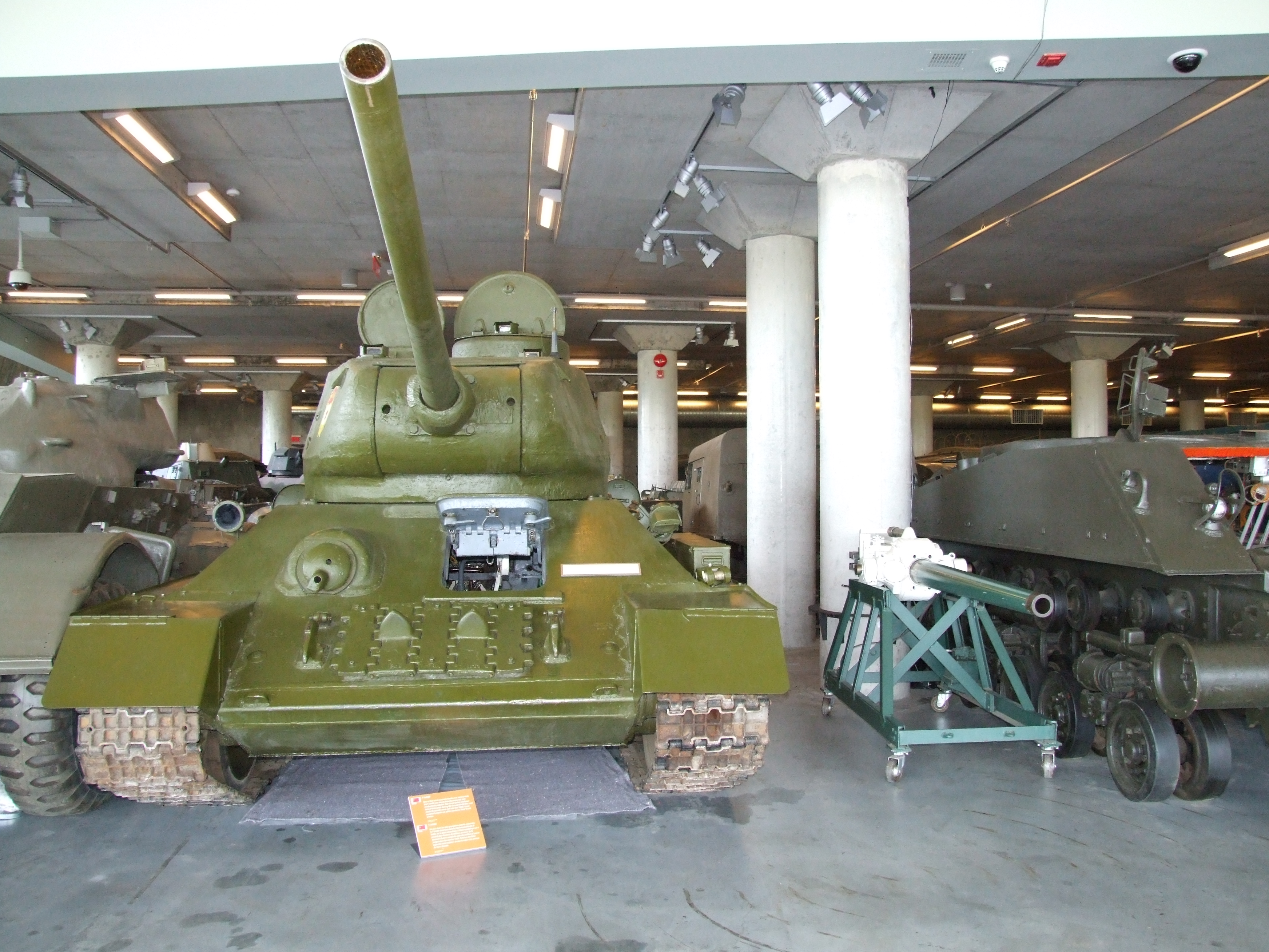Russian Tank fresh paint?