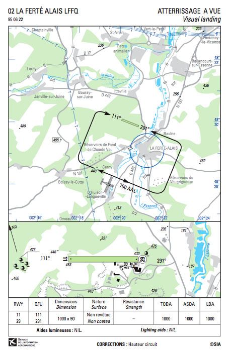 LFFQ - Atterrissage  vue