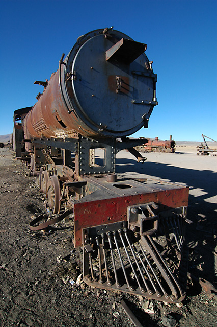 Train Cemetery in Uyuni