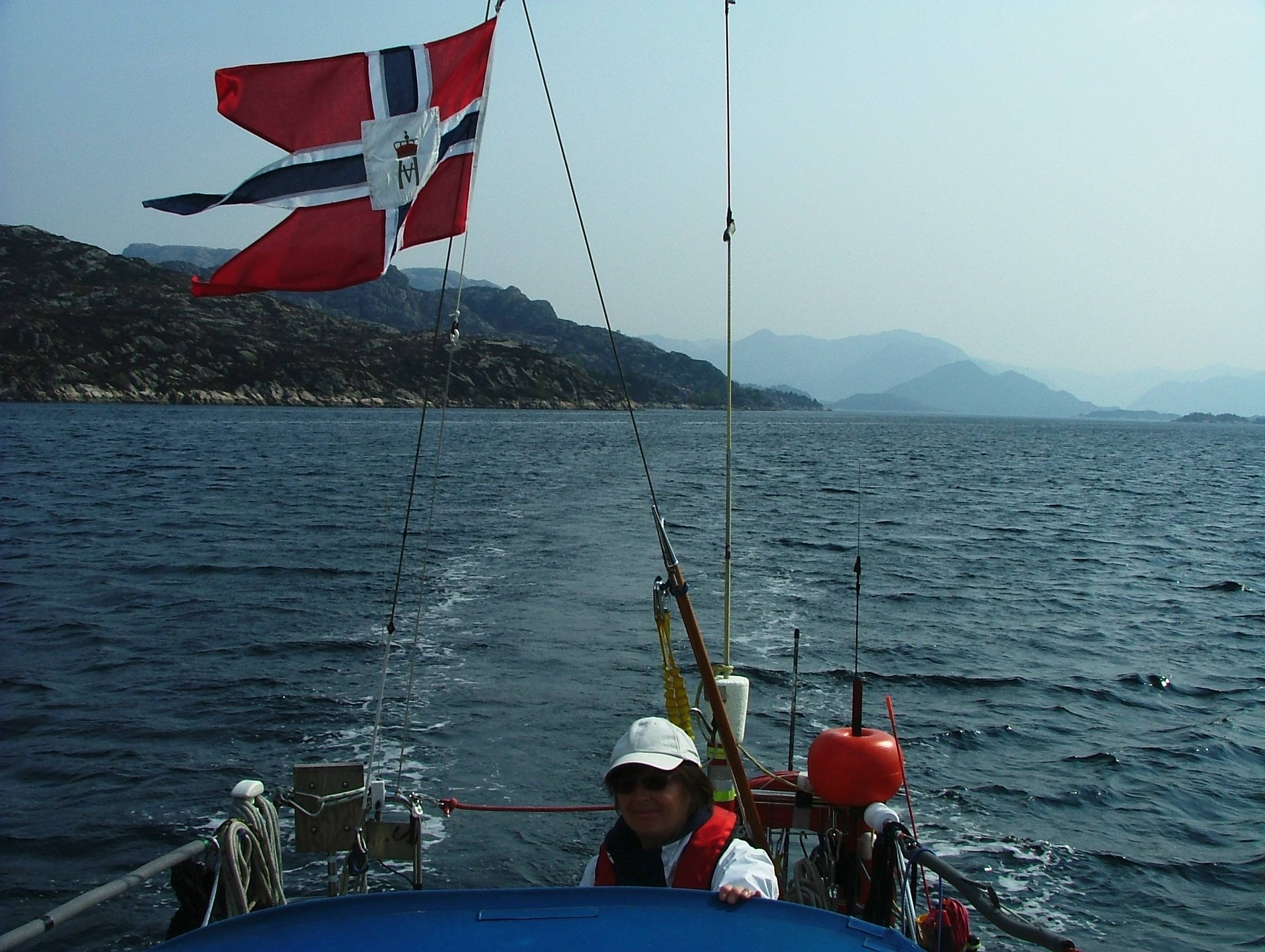 KNS Viking Spirit of Norway -Captain Christine Urquhart On the Way