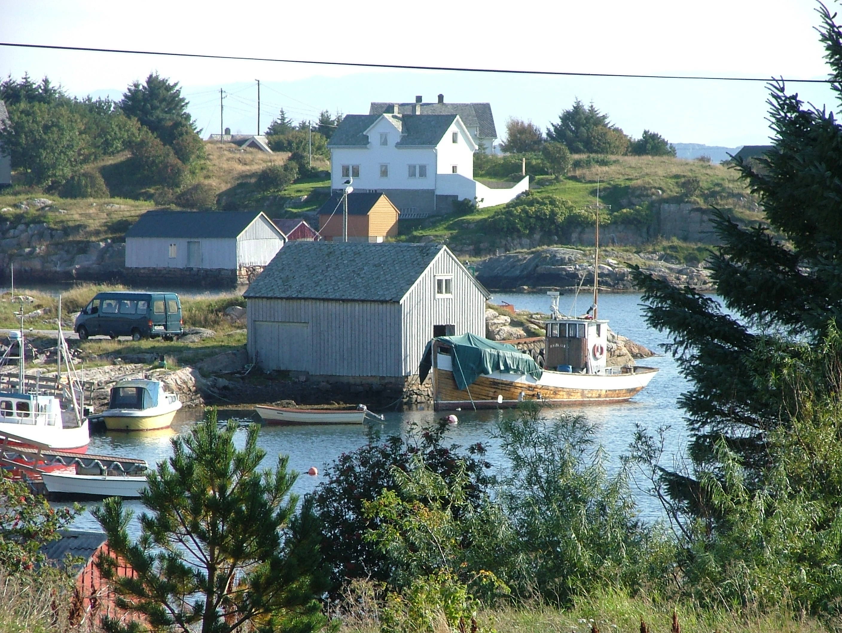 Eastern Harbour at Fedje-Norwegian WestCoast