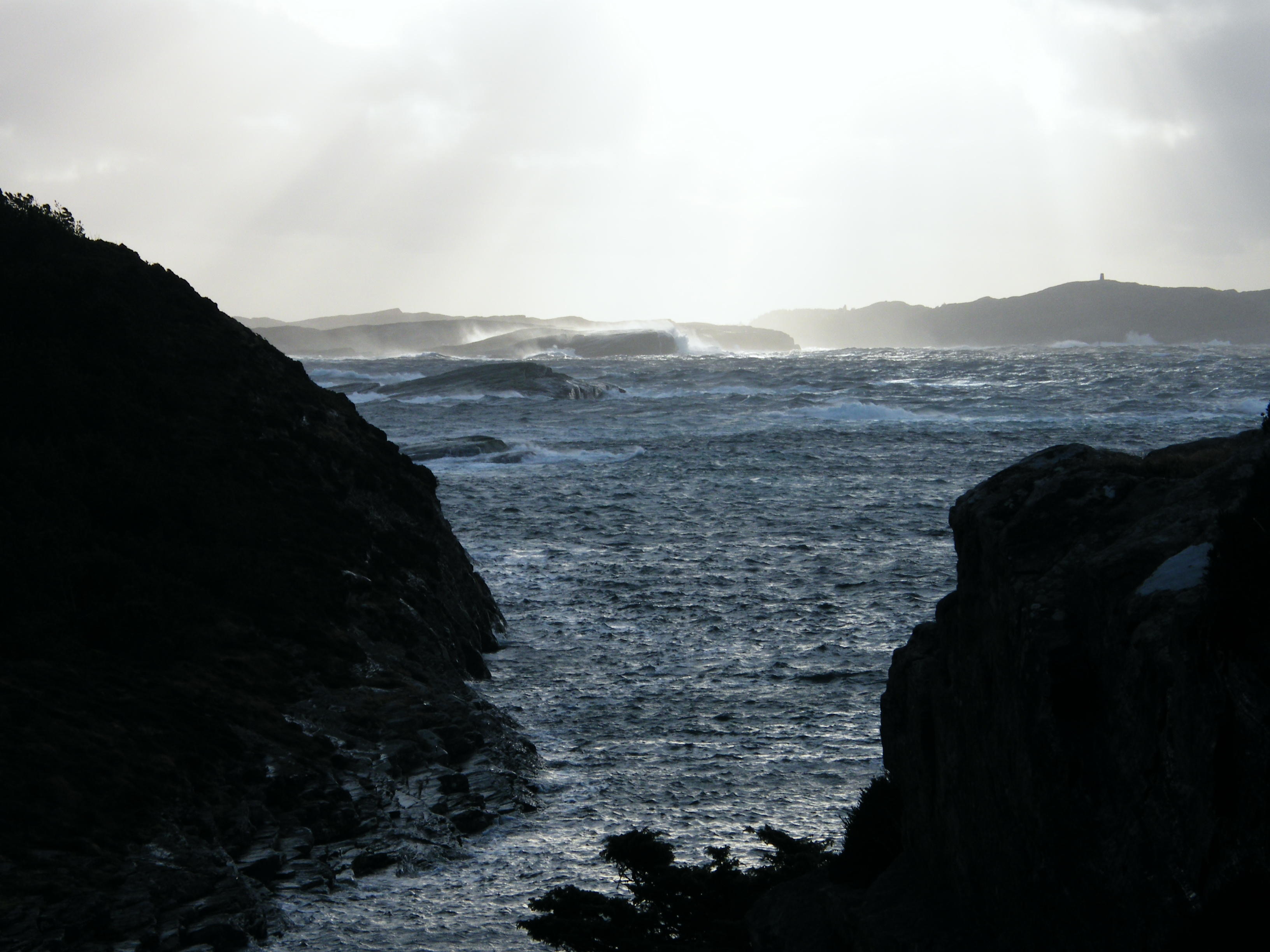 A stormy day at Ormhilleren - Rongesund