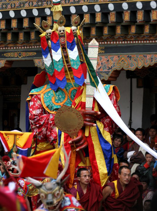 Procession-Punakha festival