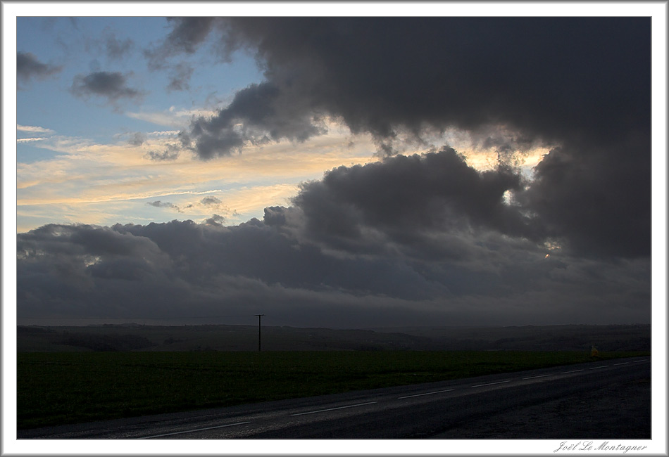Stormy sky