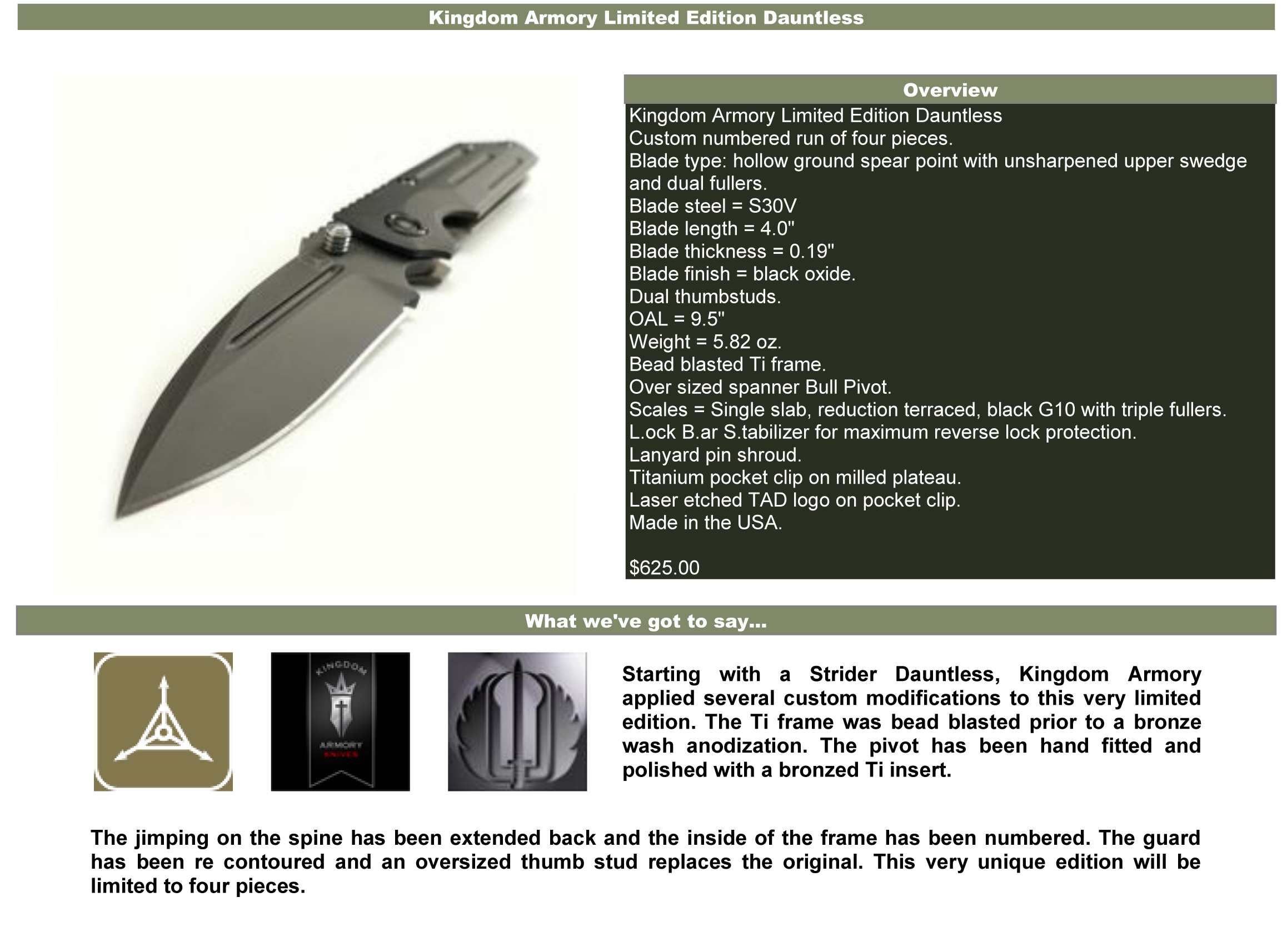 Kingdom Armory Limited Edition Dauntless.tif