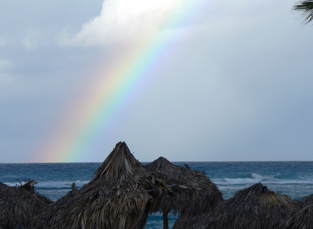 Rainbow after the rains