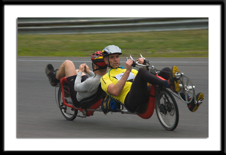 Last race sunday - Dries Callebaut (left) and Richard Blom (right)
