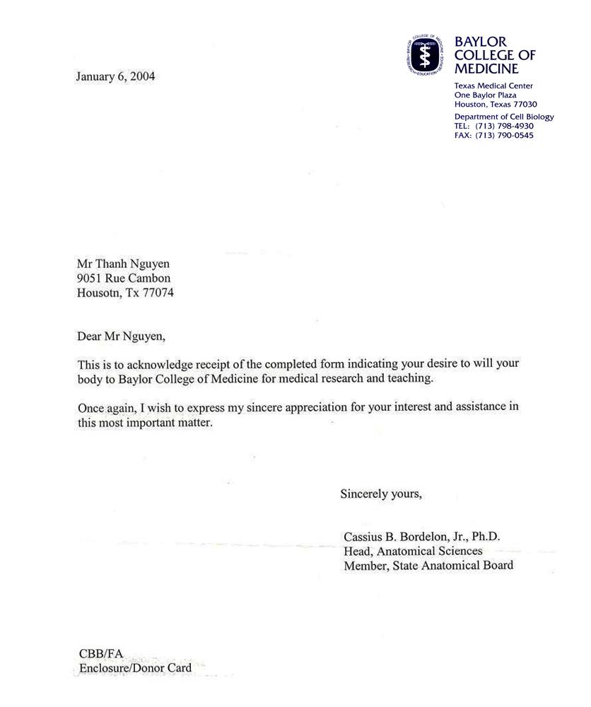 Approval for final trip