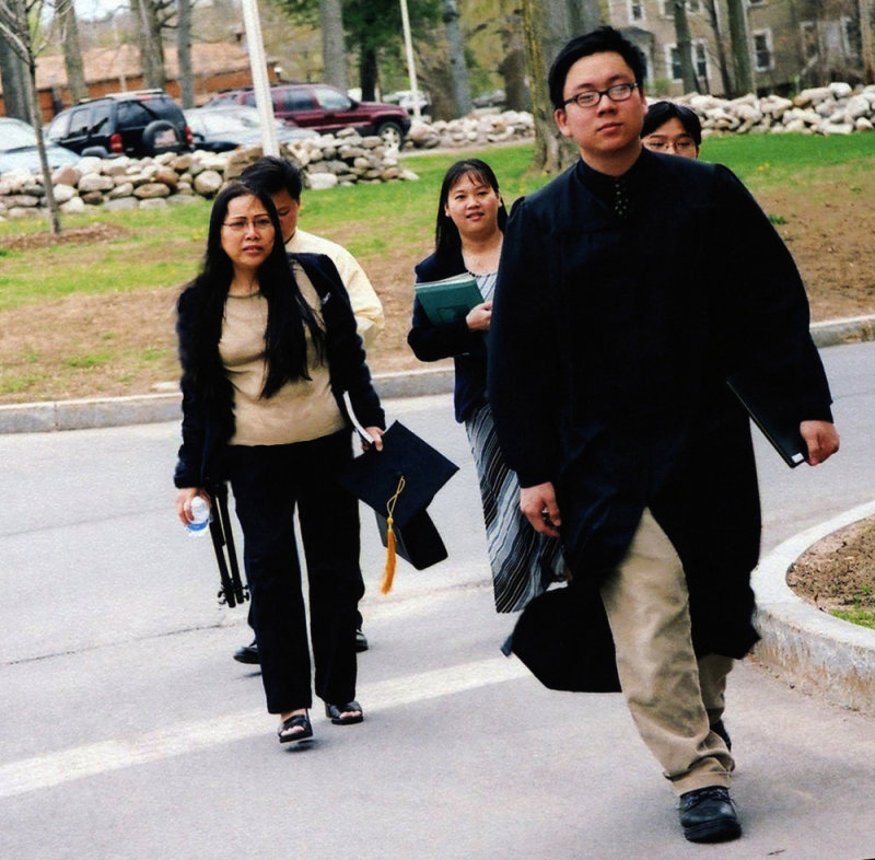 from diapers to academic cap