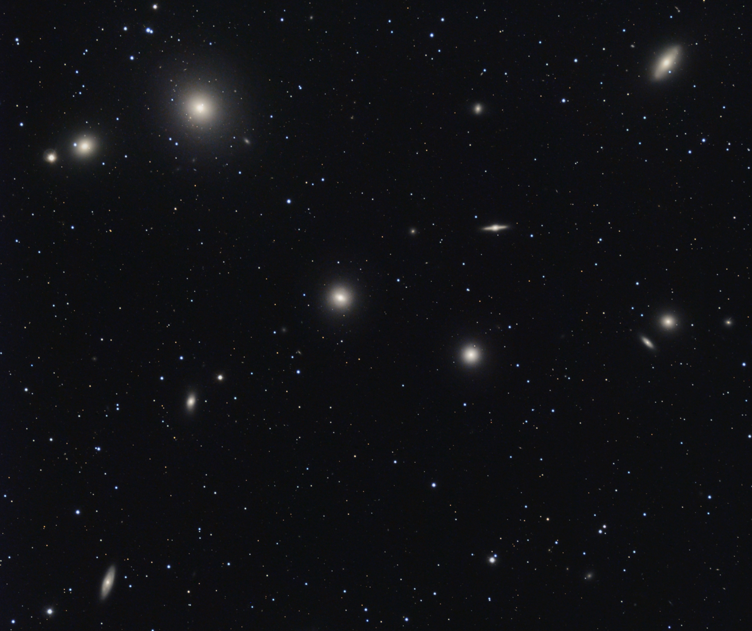 Heart of the Fornax Cluster
