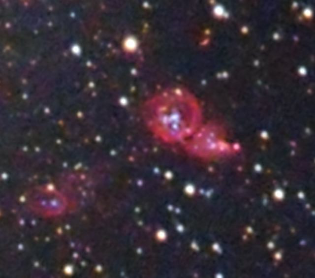 Ring Nebula in Barnards Galaxy
