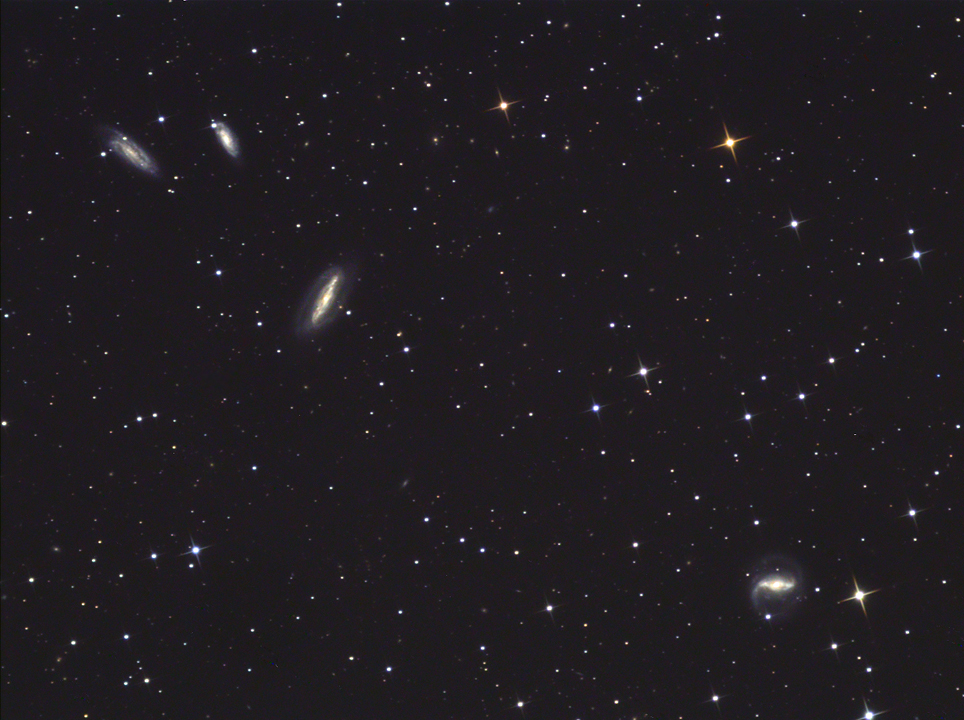 Galaxy cluster in Grus LRGB