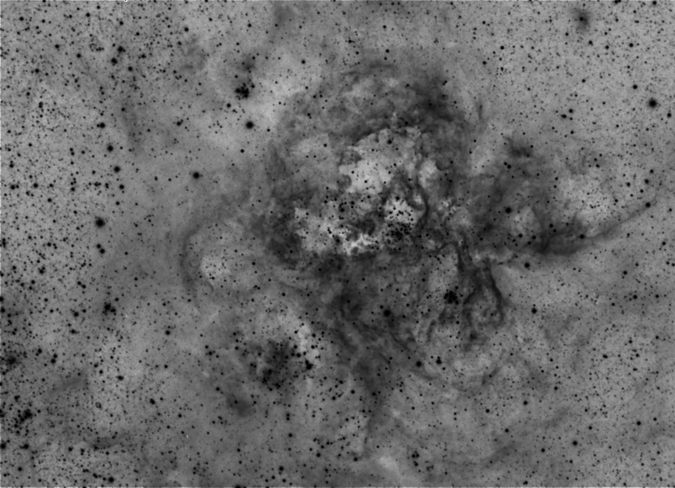 Tarantula in H-alpha (negative)