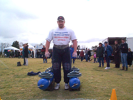 WORLD RECORD Farmers Walk 2001