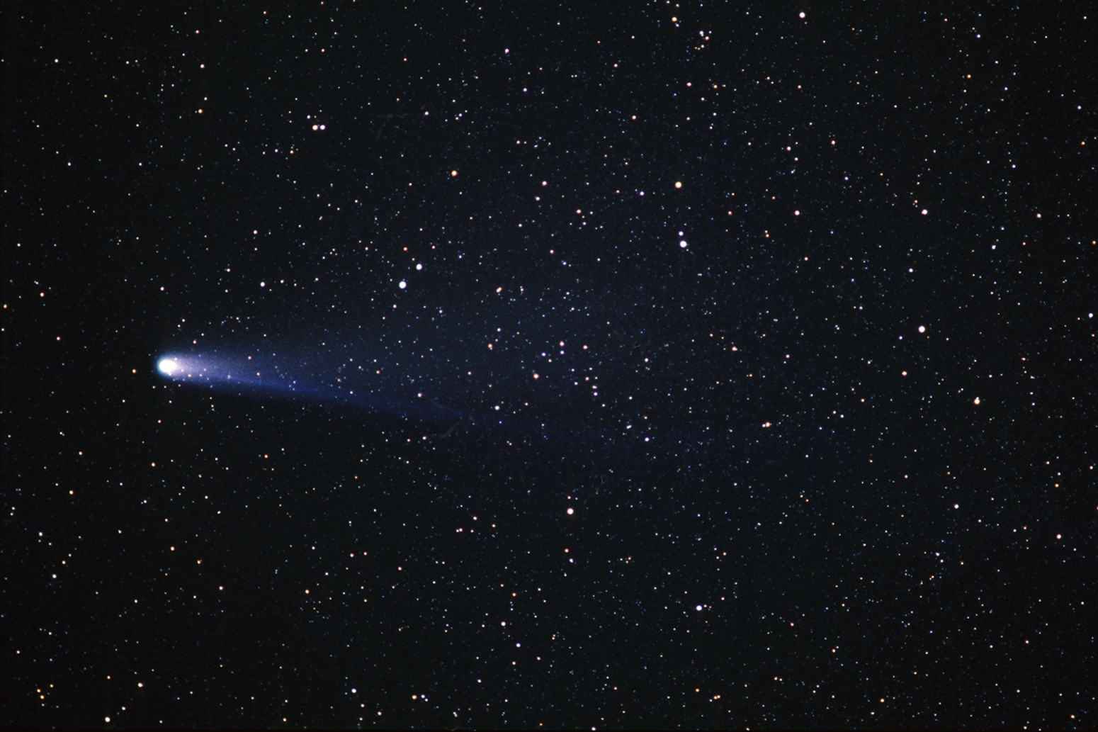 Halleys Comet March 1986