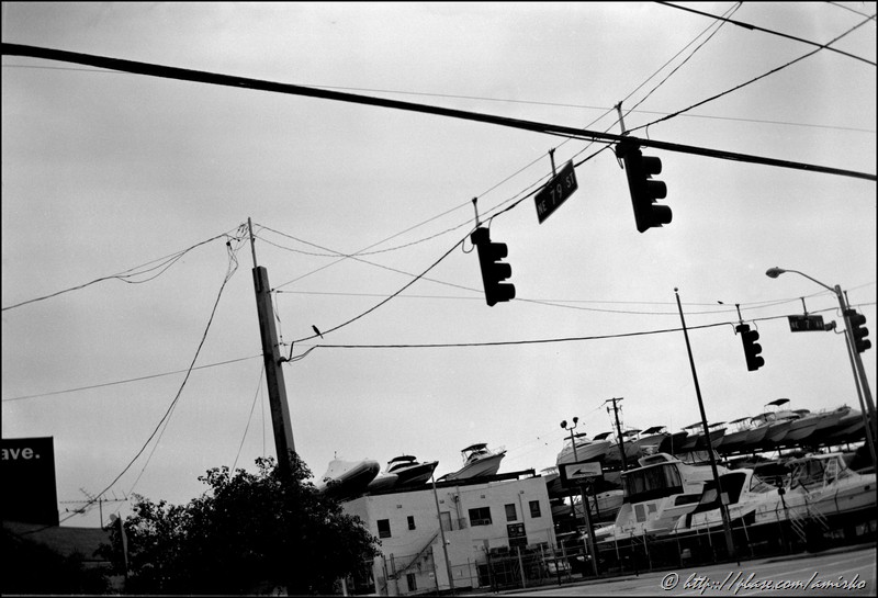 Miami Beach with Ansco Shur Shot