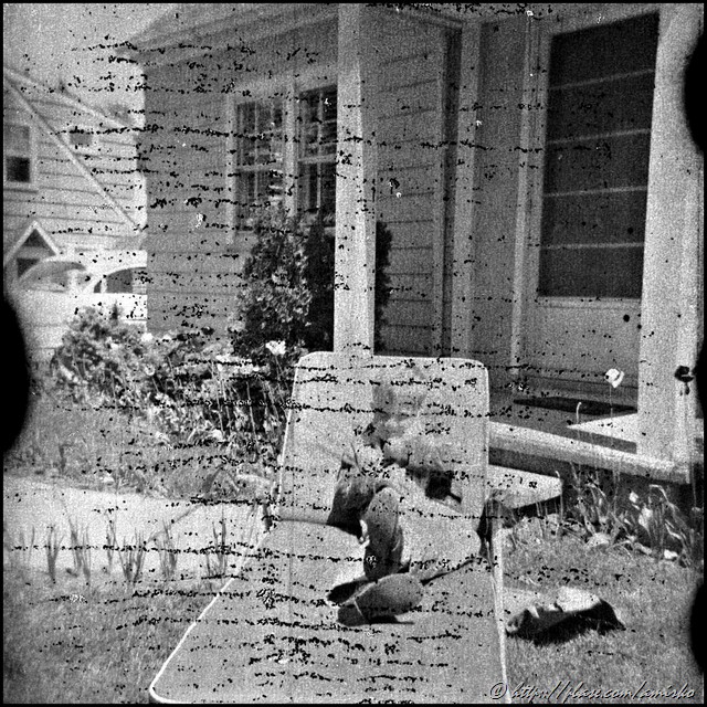 Image from Kodak Plus-X film