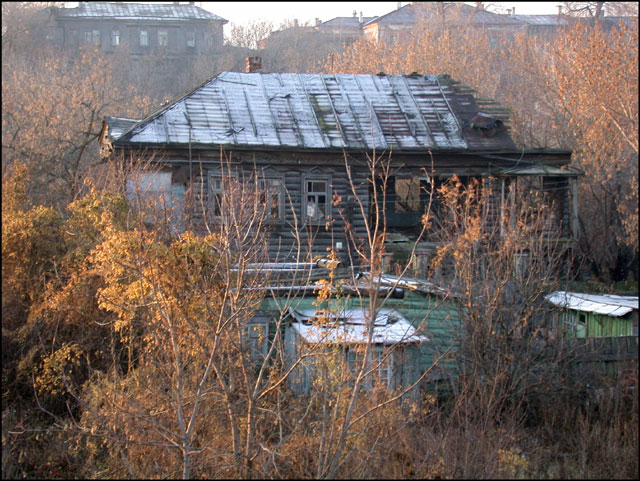 Old Building on the dead street