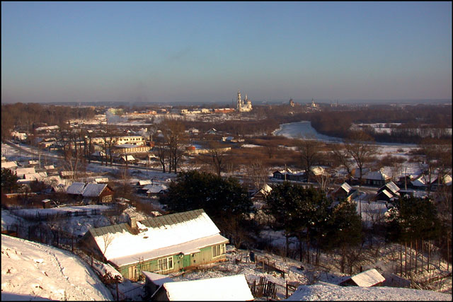 View of Yelabuga city from  Old fortress hill (Hells town)