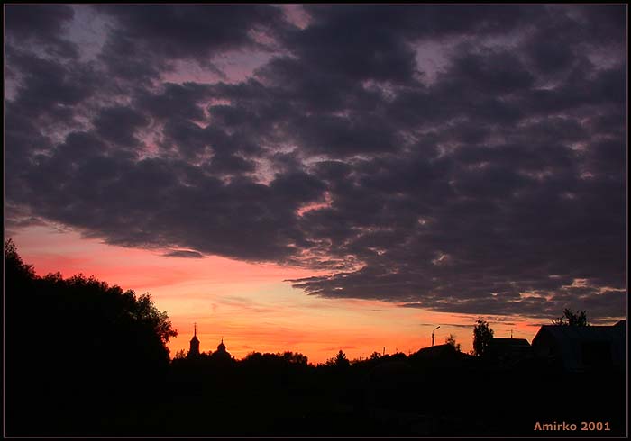 Sunset in Yelabuga
