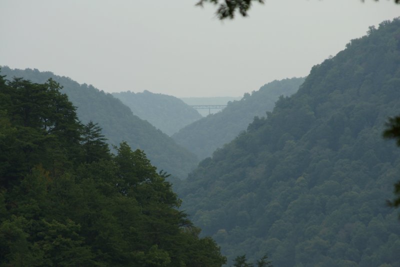 New River Gorge From Hawks Nest S.P.