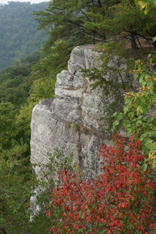 View from Hawks Nest State Park