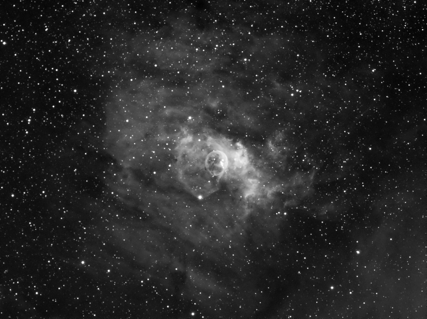 NGC7635 - Bubble Nebula in Ha