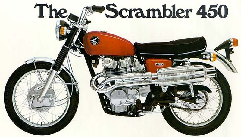 1969 honda scrambler