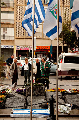 Yitzhak Rabin memorial, on the tenth year of his assassination