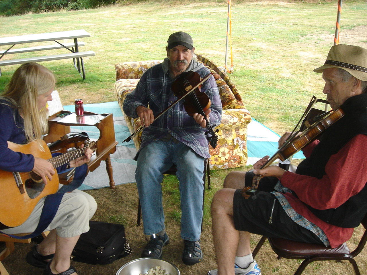 Sarah Wilson, Irwin Shenker and Willie Smyth