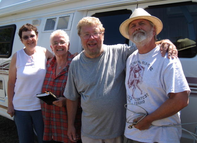 Deanna Parker, Betty Armstrong, Eric Armstrong, and Rich Parker