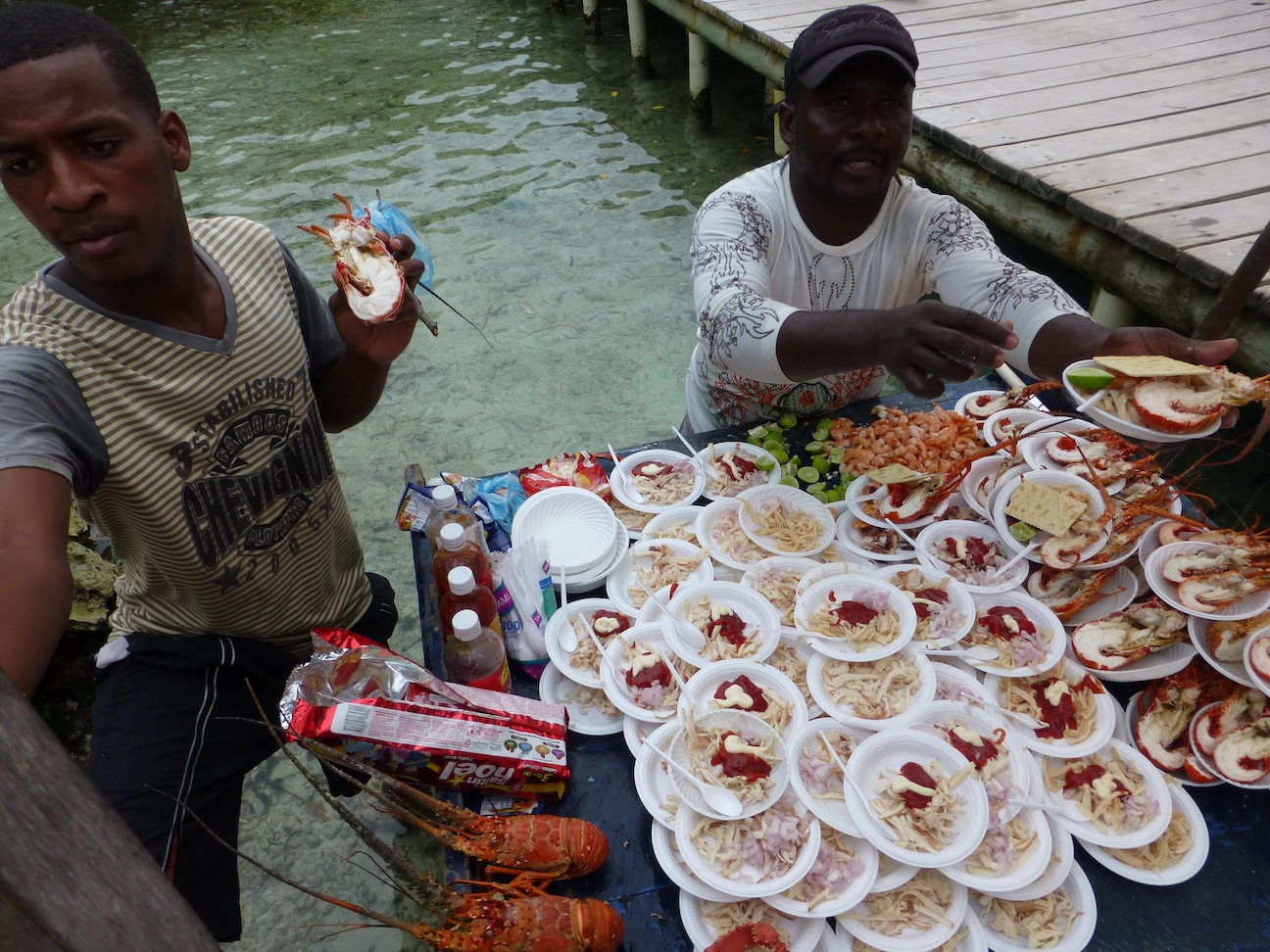 Fresh seafood