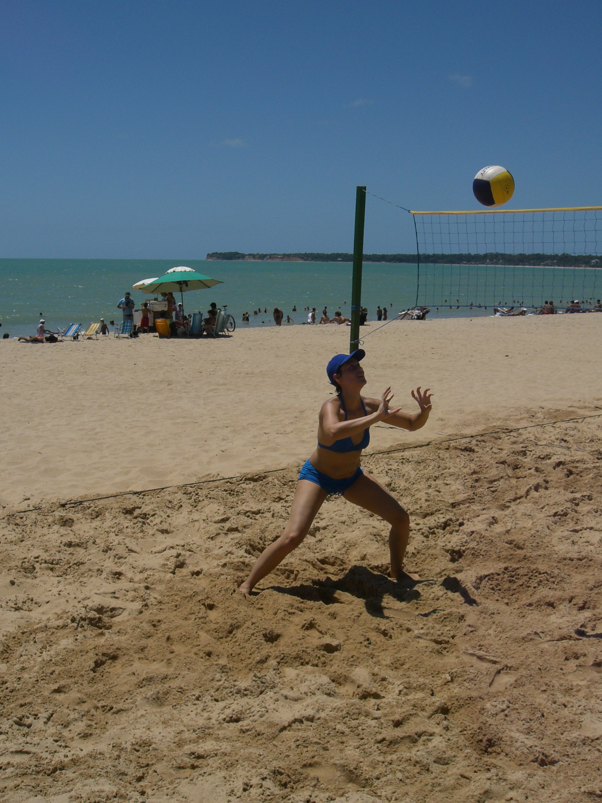 Beach volleyball in Joo Pessoa