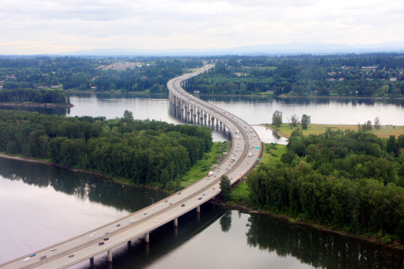 Portland, Oregon - War Veterans Memorial Freeway