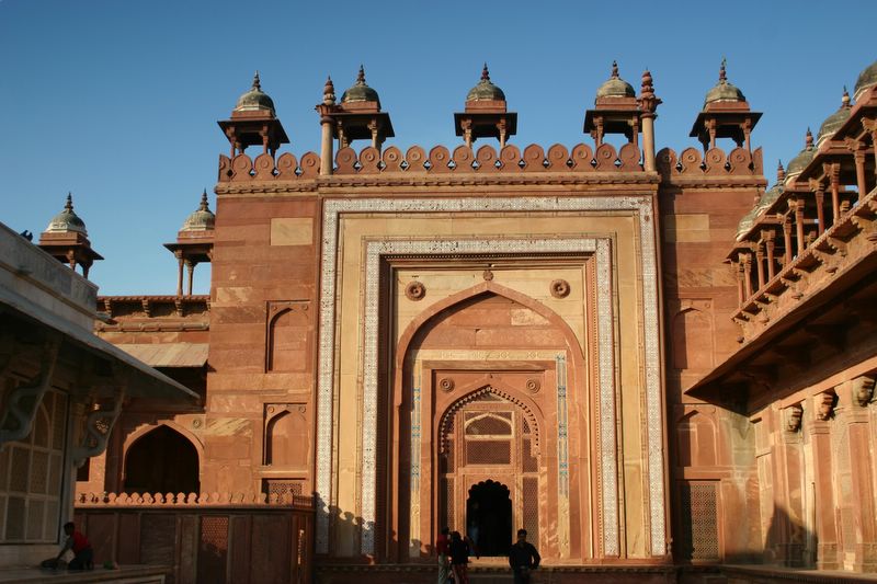 Entry into the Courtyard, Fatehpur Sikri, India