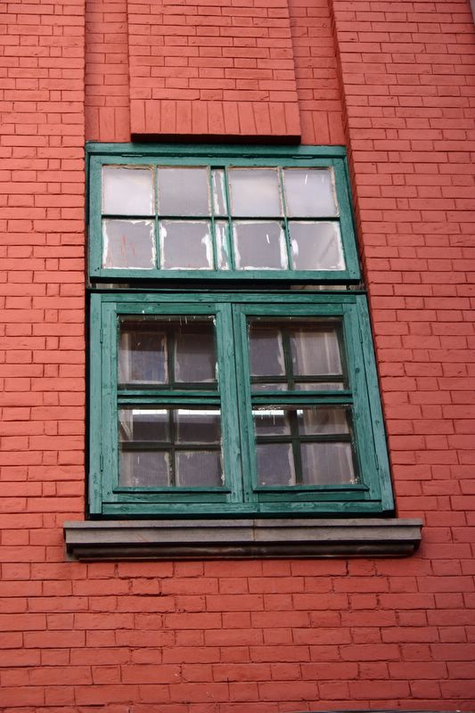 Red and Green windows, Shimla, Himachal Pradesh