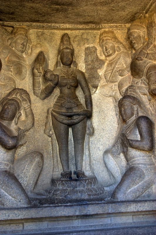 Decapitation stone, Mahabalipuram