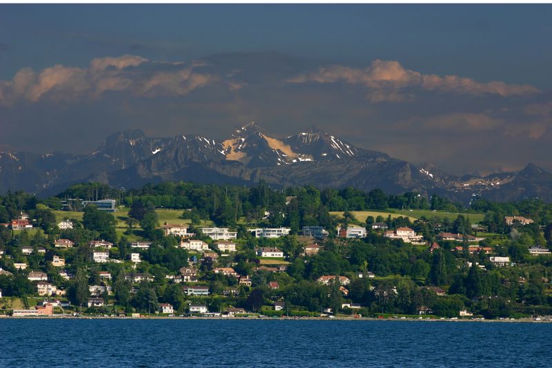 Five layers of the Earth, Geneva, Switzerland