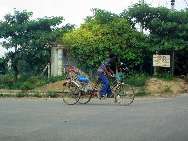 Rickshaw - DLF citys only public transport, Gurgaon