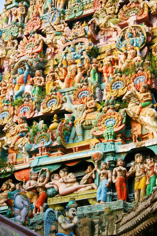 Main Gopuram of the Sarangapani Temple, Kumbakonam, India