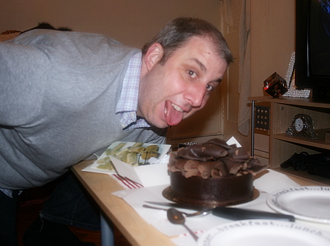 Exciting for cake