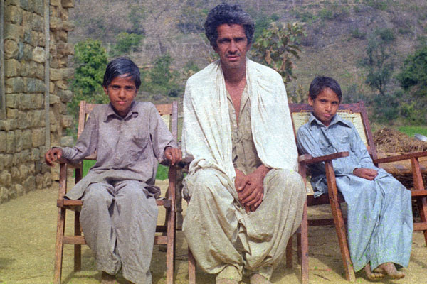 Father and sons
