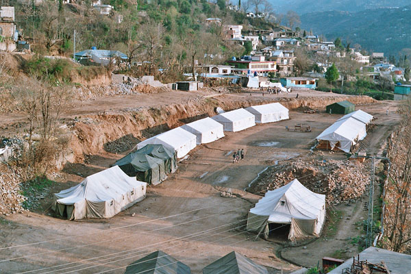 Earthquake damage