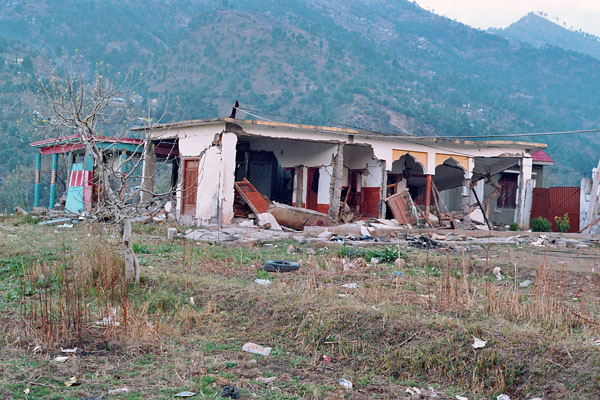 Earthquake damage