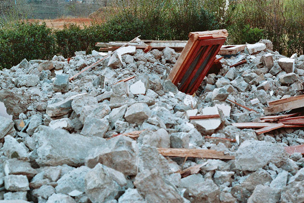Earthquake damage