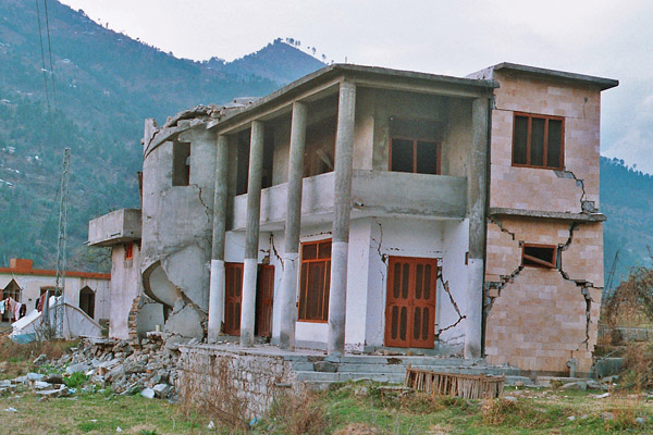 Earthquake damage