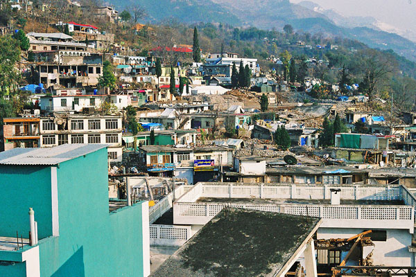 Earthquake damage in Bagh