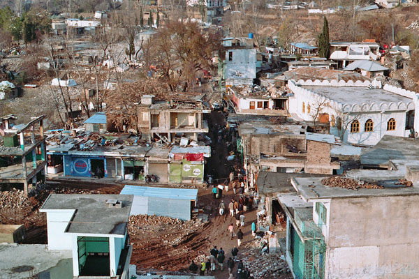 Earthquake damage